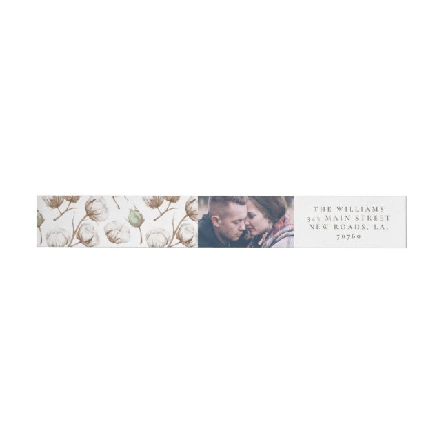 Rustic Cotton Wrap Around Label (Individual)