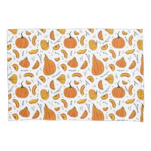 Rustic Country Autumn Fall Pumpkin Pillowcase