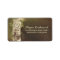 rustic country birch tree wedding address labels
