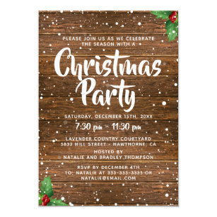corporate christmas invitations announcements