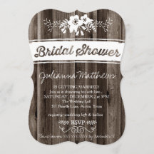 Rustic Country Chic Bridal Shower