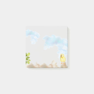 *~*Rustic Country Chicken Hops  Farm Chic Post-it Notes