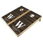 Rustic Country Dark Barn Wood Personalised