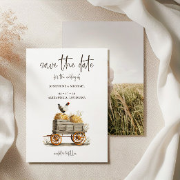 Rustic Country Farm Chicken Save the Date