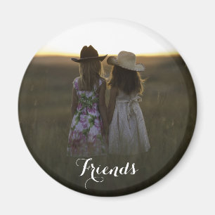 Rustic Country Friends Magnet