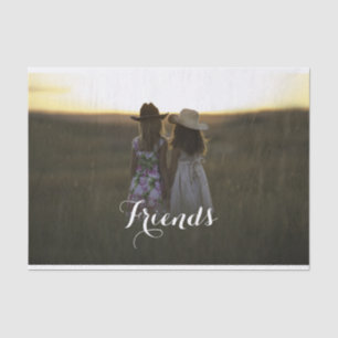 Rustic Country Friends Tissue Paper