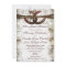 Rustic Country Horseshoe Wedding Invitations