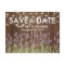 Rustic Country Lavender Lights Save the Date
