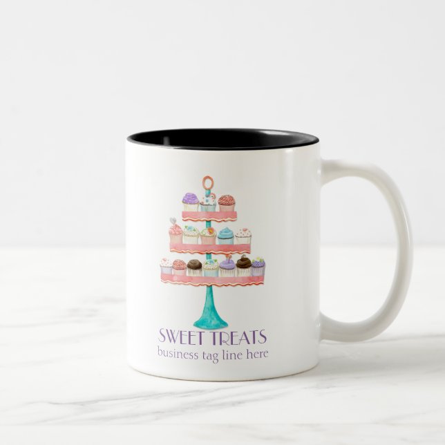 Rustic Country Mason Jar Flowers White Hydrangeas Two-Tone Coffee Mug (Right)