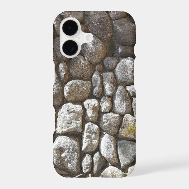 Rustic Country Nature Stone Wall Rocks Photo (Back)