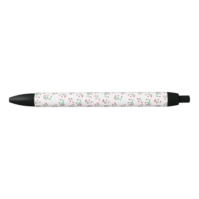 Rustic country pattern black ink pen (Front)