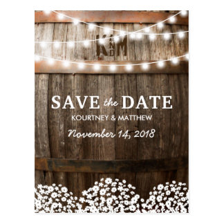 Rustic Country Save The Date Rustic Country Save The Date