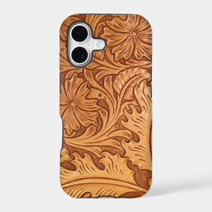 Rustic country southwest style western leather