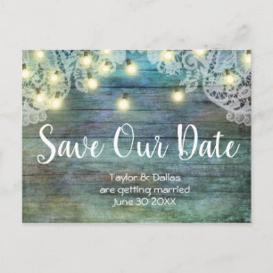 Rustic Country   Vintage Wood   Brown Postcard