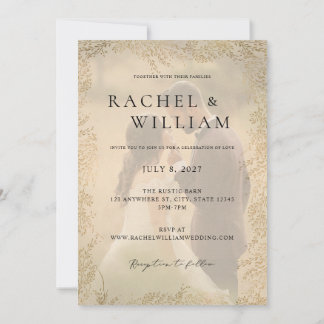 Rustic Country Wedding Invitation