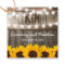 Rustic Country Wedding | Sunflower String Lights