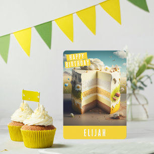 Rustic Countryside Birthday Card