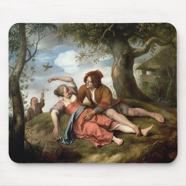 Rustic Courtship Mouse Pad (Front)