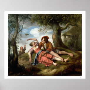 Rustic Courtship Poster