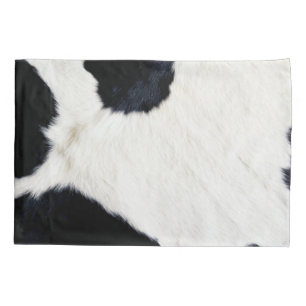 Rustic Cow Skin Animal Print Pillowcase