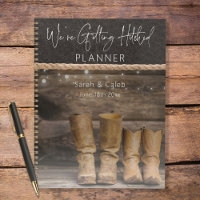 Rustic Cowboy Boots for Two Ranch Wedding