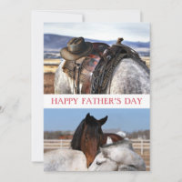 Rustic Cowboy Fathers Day