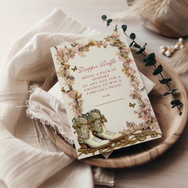 Rustic Cowgirl Boots Books for Baby  Enclosure Card (Creator Uploaded)