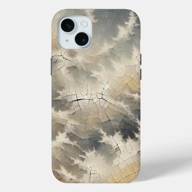 Rustic Crackle Abstract Case-Mate iPhone Case (Back)