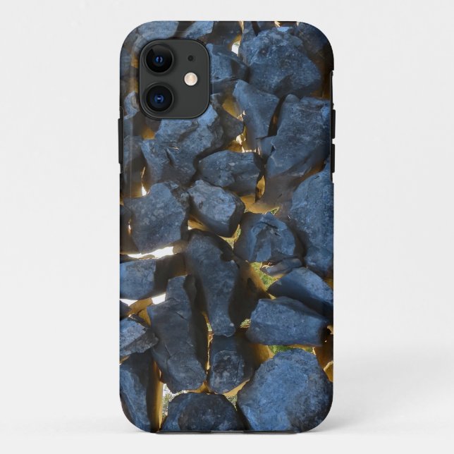 Rustic Croatian Stone Wall Photography  Case-Mate iPhone Case (Back)