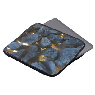 Rustic Croatian Stone Wall Photography  Laptop Sleeve