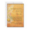 Rustic Daisies on Parchment Wedding Invitation