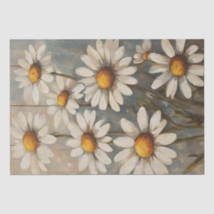 Rustic Daisy Decoupage Tissue Paper