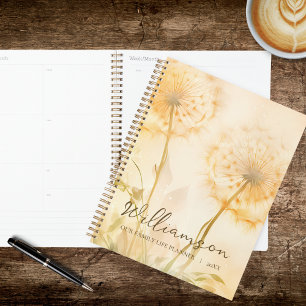 Rustic Dandelion Our Family Life  Planner