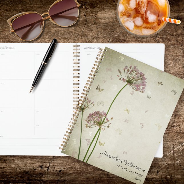 Rustic Dandelions & Butterflies  Planner (Creator Uploaded)