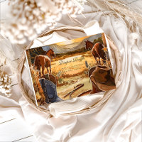 Rustic Desert Rodeo Diapper Raffle