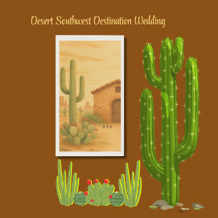 Rustic Desert Southwest Boho Wedding Napkin