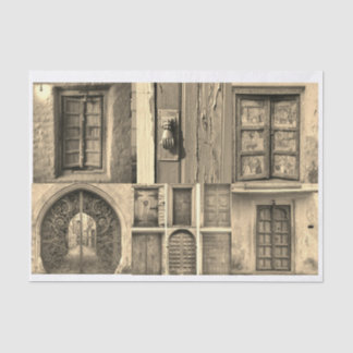 Rustic Doors Tissue Paper