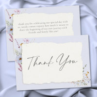 Rustic Dusty Blue Romantic Wildflower Wedding