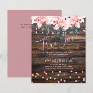 Rustic Dusty Rose Pink Floral Wedding