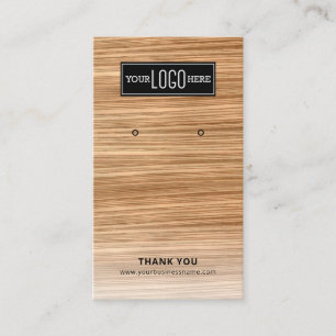 Rustic Earring Display Cards – Jewellery Packaging