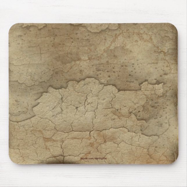 Rustic Earth Arty Textured Mousepad (Front)