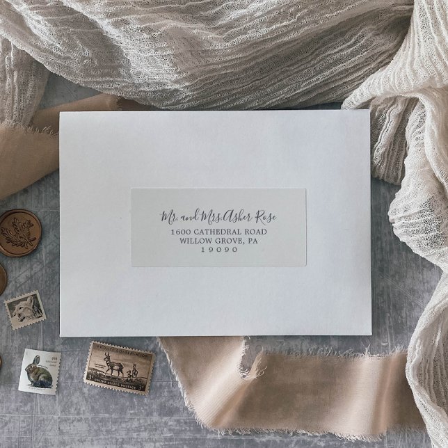 Rustic Earth Coordinate Guest Address Labels (Creator Uploaded)