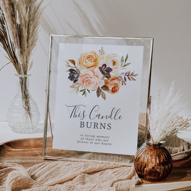 Rustic Earth This Candle Burns Memorial Sign (Creator Uploaded)