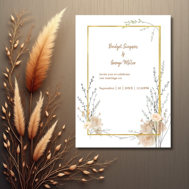 Rustic Earthy Floral Harmony Wedding (Creator Uploaded)
