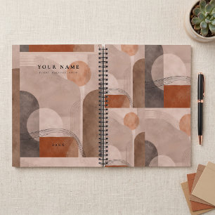 RUSTIC EARTHY RERO SHAPES STYLE PLANNER