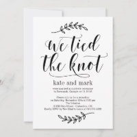 Rustic Elegance EDITABLE COLOR Wedding Invite REC