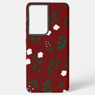 Rustic Elegant  Floral  Samsung Galaxy Case