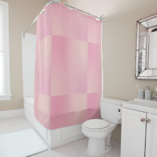 Rustic Elegant Pink Teal Shower Curtain