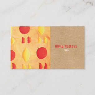 Rustic Elegant Professional Business Card