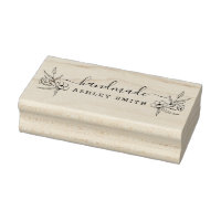 Rustic Elegant Script Handmade Business